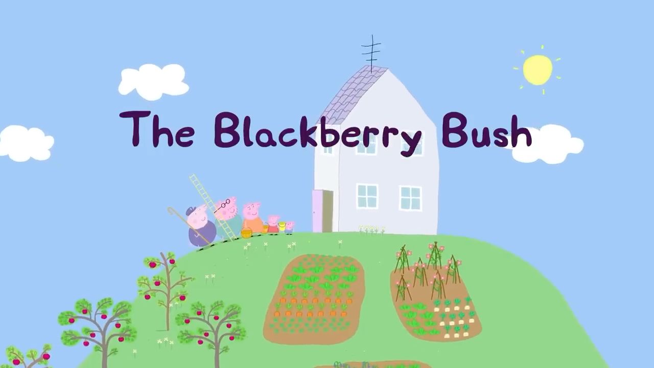 Peppa Pig小猪佩奇英文原版  The Blackberry Bush(每日更新)哔哩哔哩bilibili