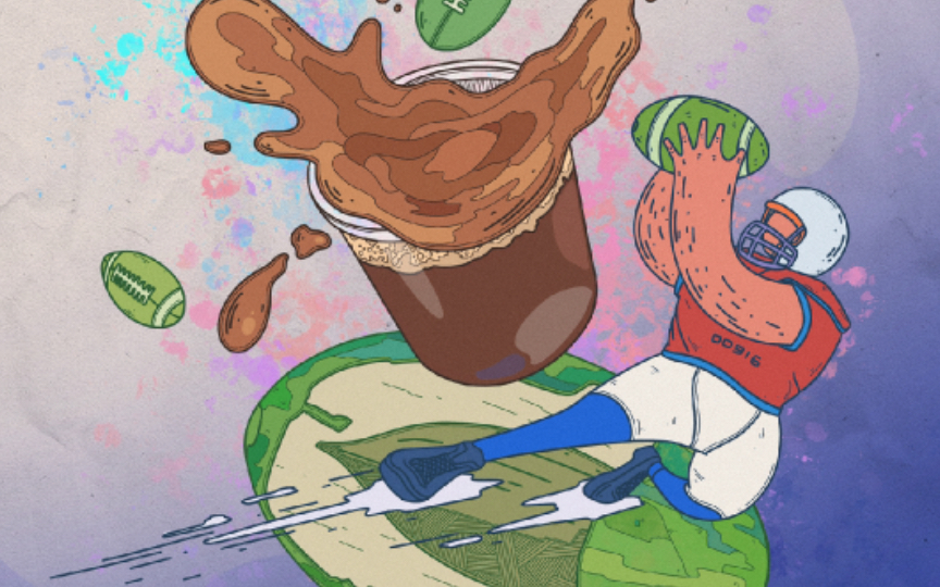 「procreate」美式咖啡|潮州青橄榄美式