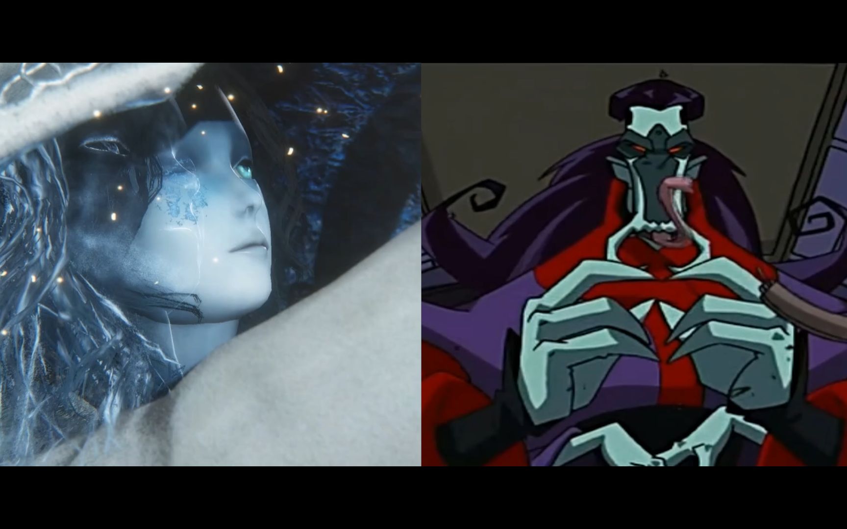 月亮 四手 蓝肤 你老婆是咒蓝