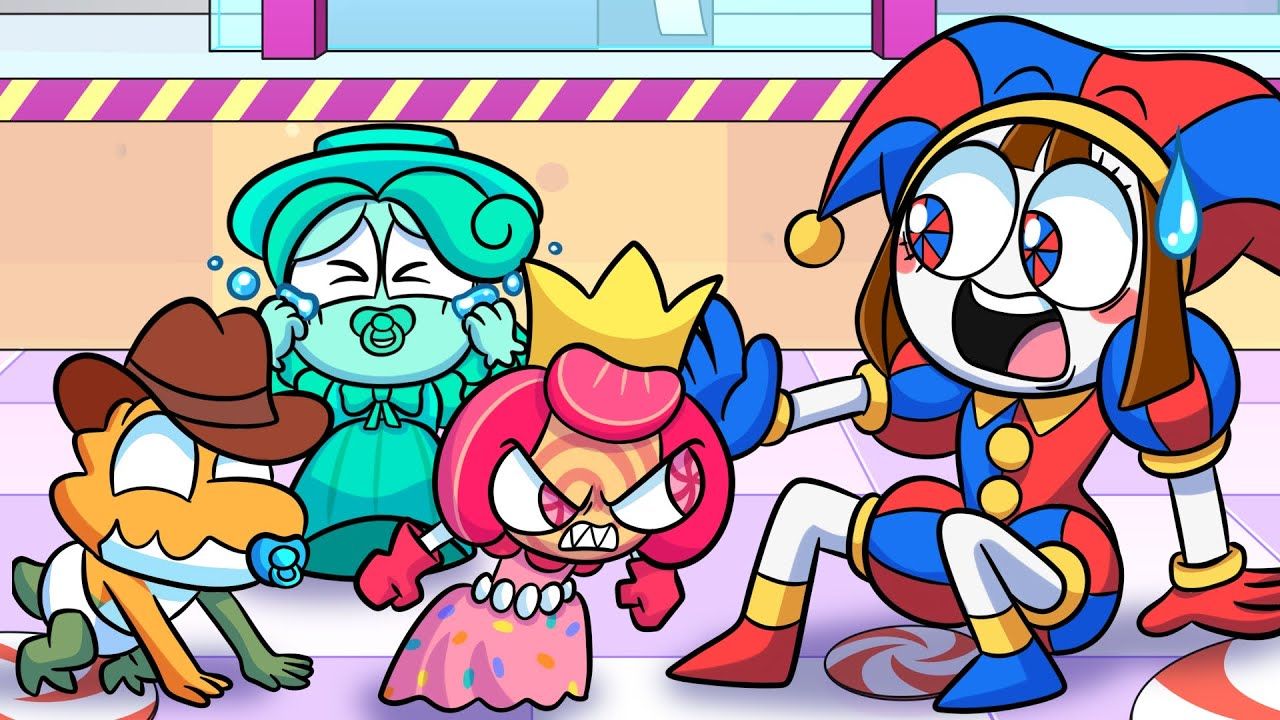 [图]THE AMAZING DIGITAL CIRCUS, But They're BABIES_! UNOFFICIAL Animation