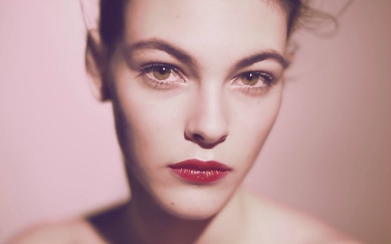 vittoria ceretti for giorgio armani beauty