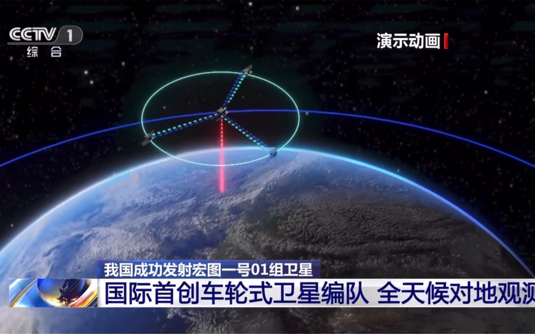 我国成功发射宏图一号01组卫星哔哩哔哩bilibili