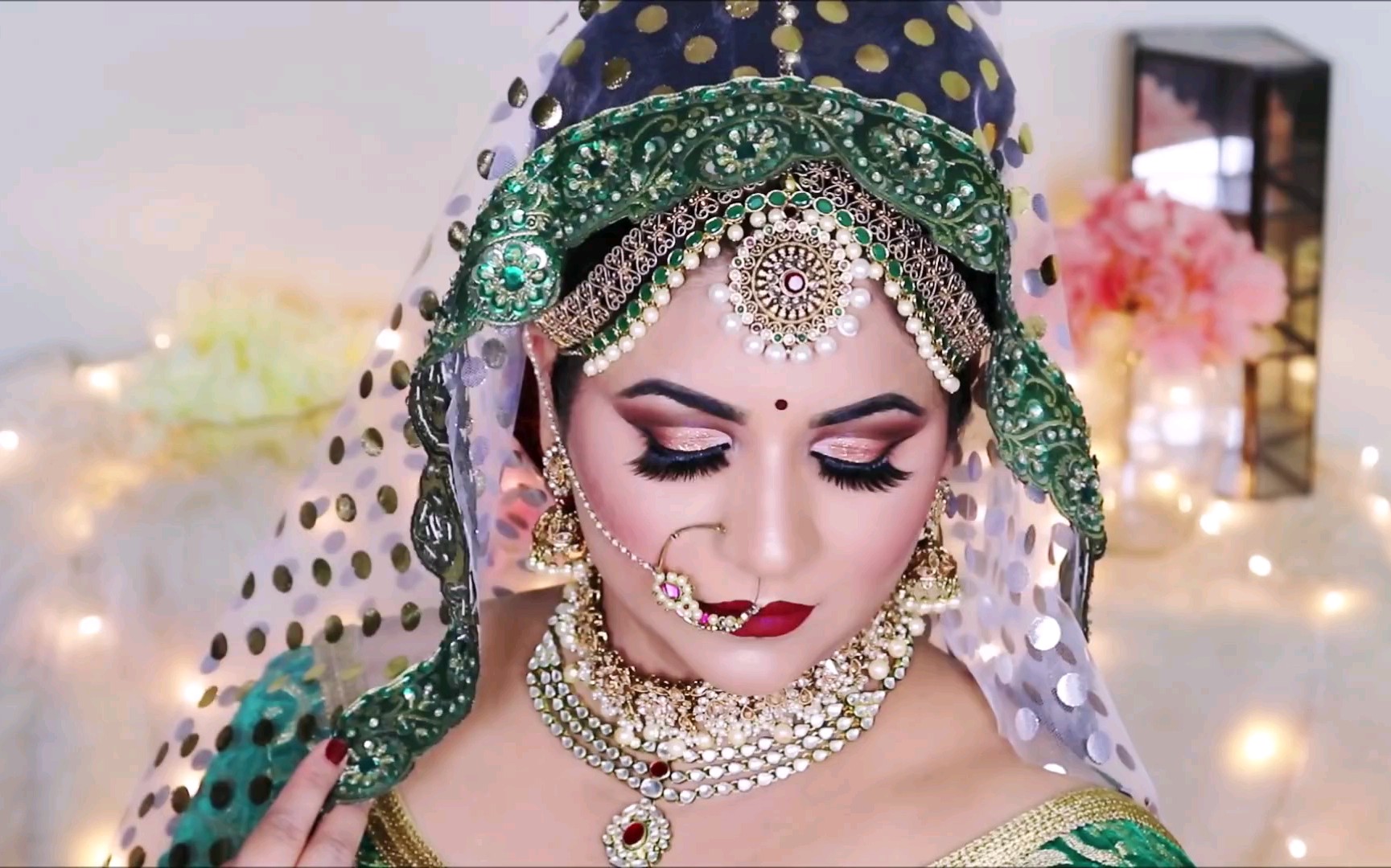 【新娘系列】Royal Indian Bridal Makeup by SmithaDBeauty哔哩哔哩bilibili