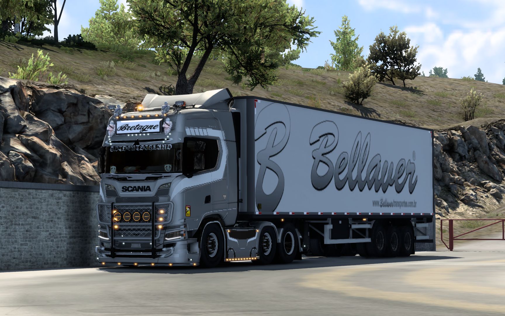 【欧洲卡车模拟2】创意工坊 scs模拟驾驶