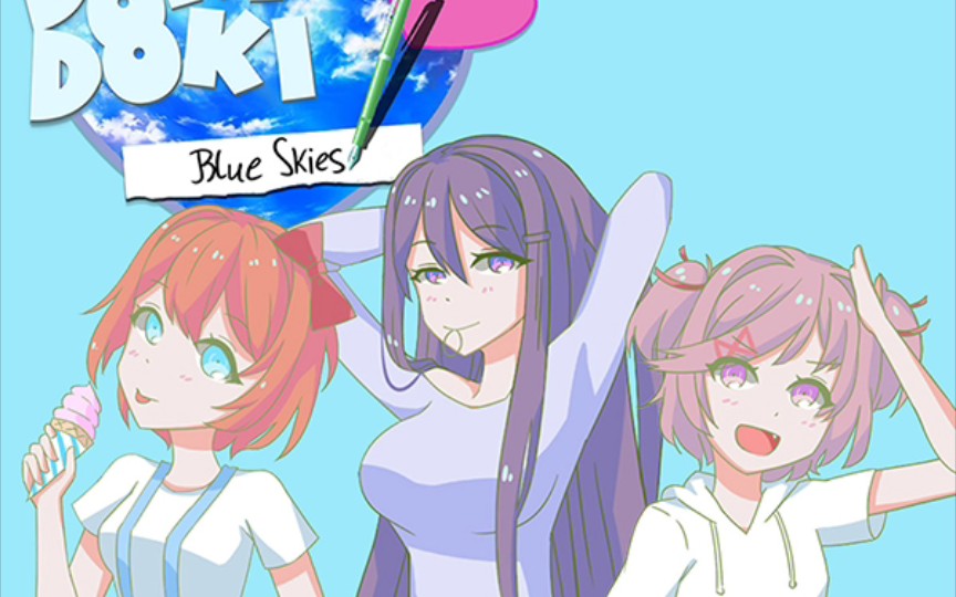 【多多理财】Doki Doki Blue Skies mod OST哔哩哔哩bilibili