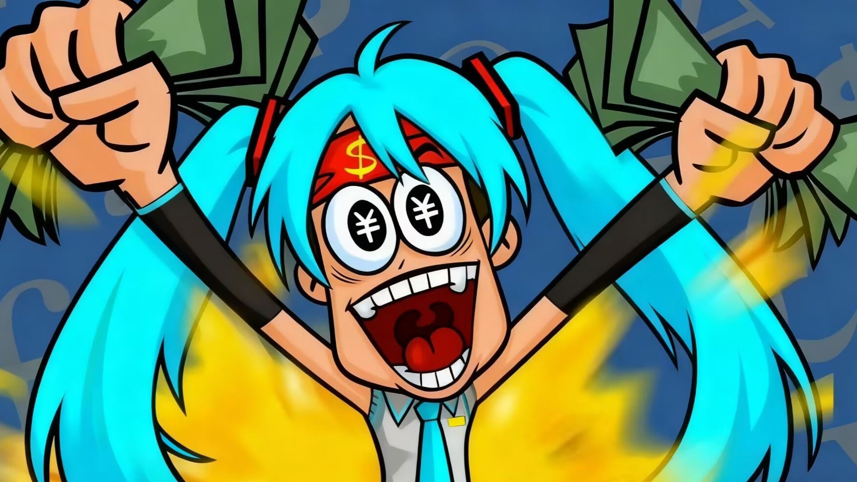 当你的那个喜欢二次元的兄弟中了五千万belike