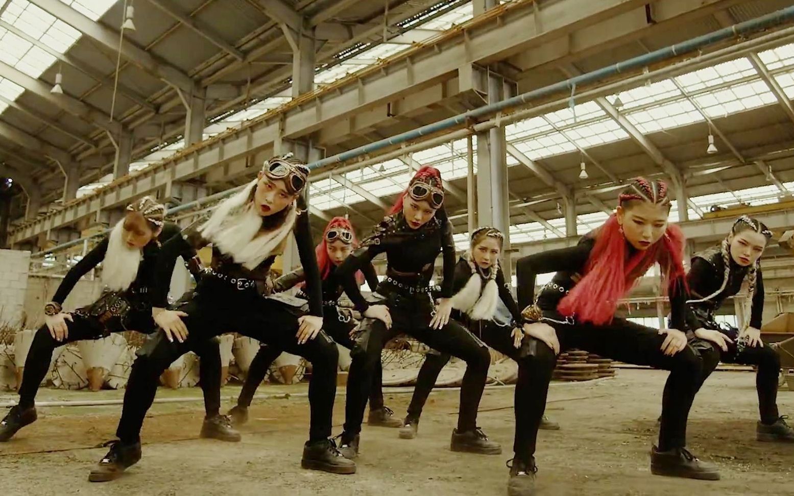 预警前方高帅妹子来袭alien舞室废旧仓库编舞原创单曲destroythe