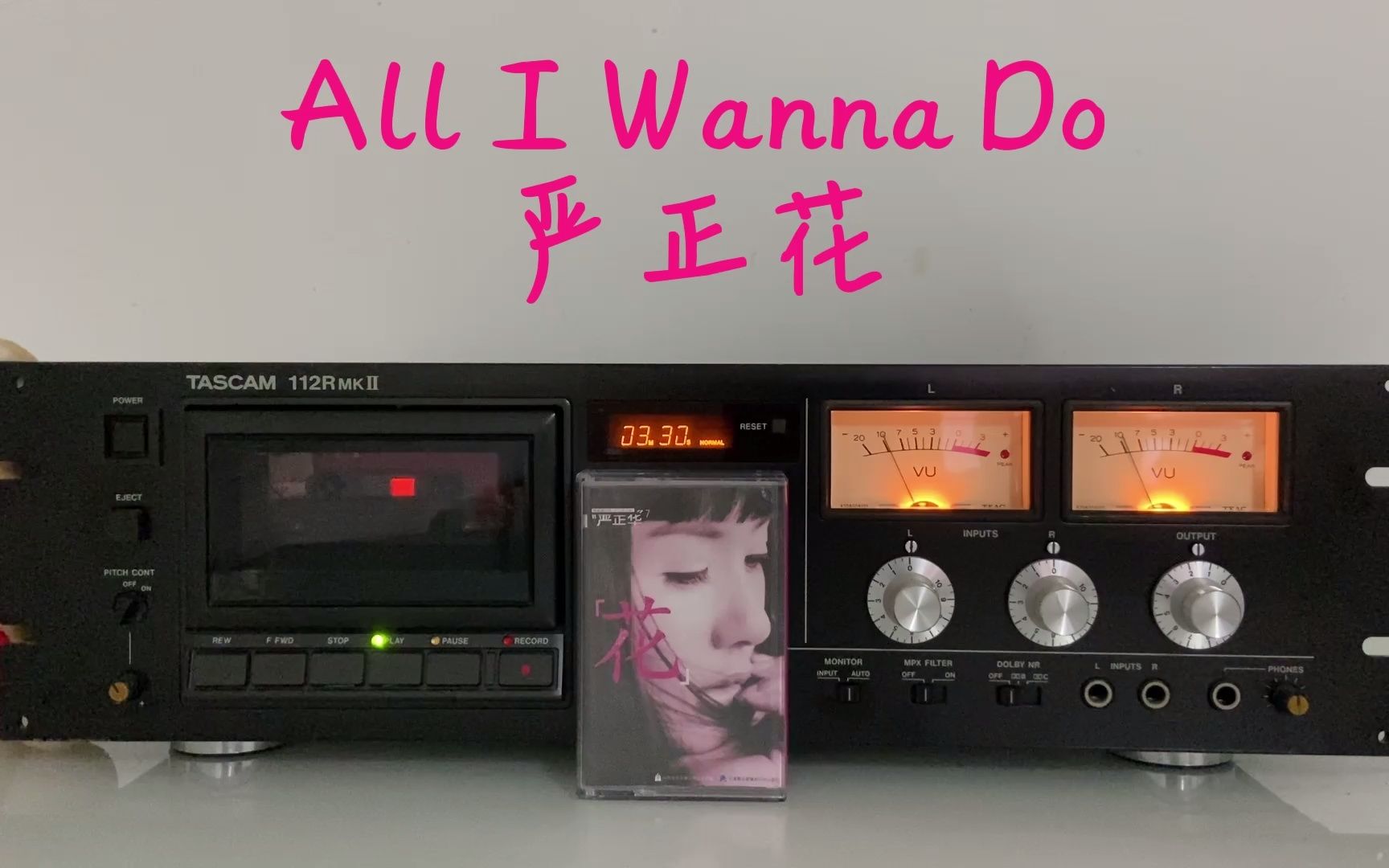 [图]原汁原味的磁带试听《我想做的/ All I Wanna Do》by严正花