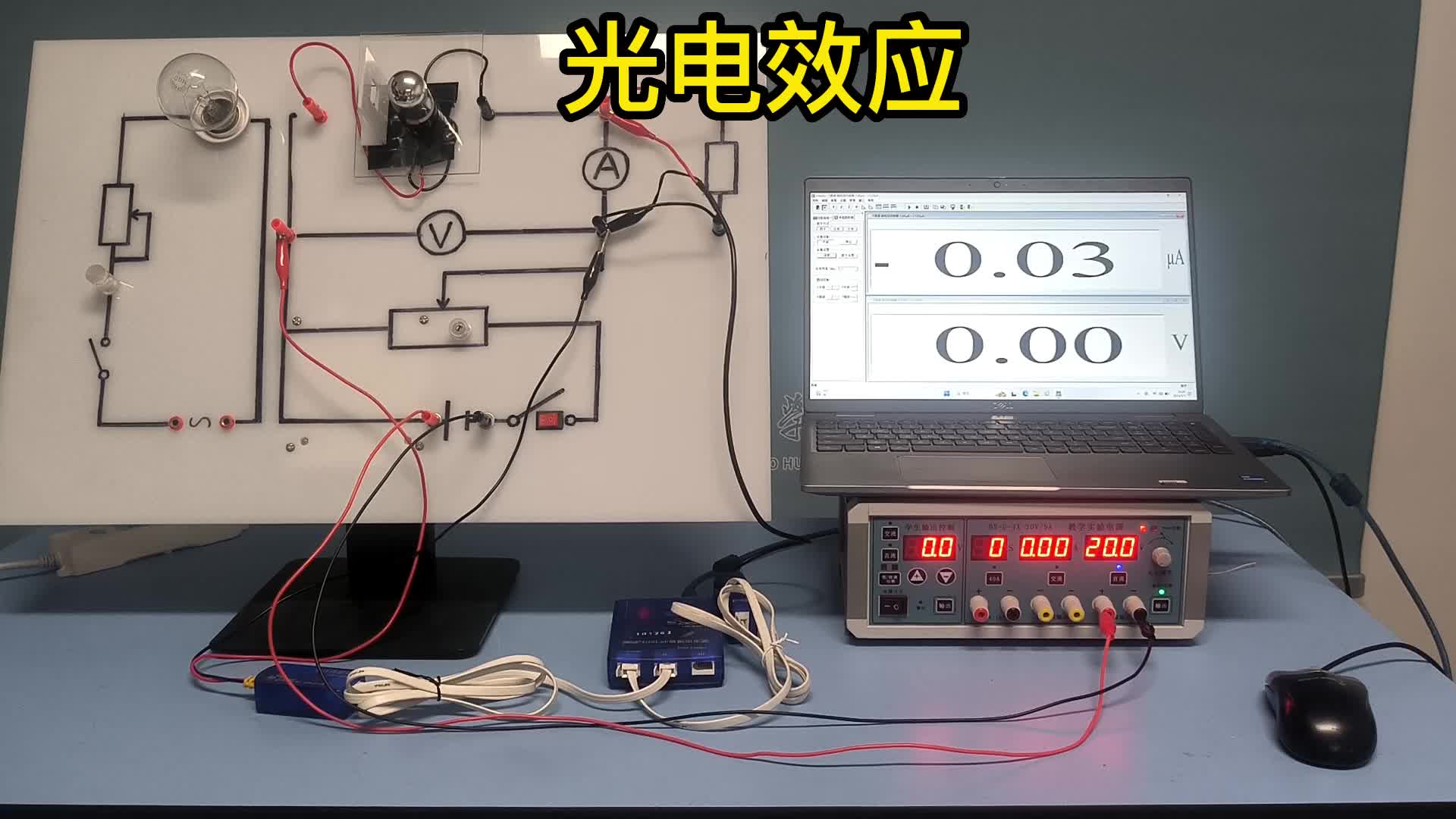 光电效应(饱和电流)哔哩哔哩bilibili