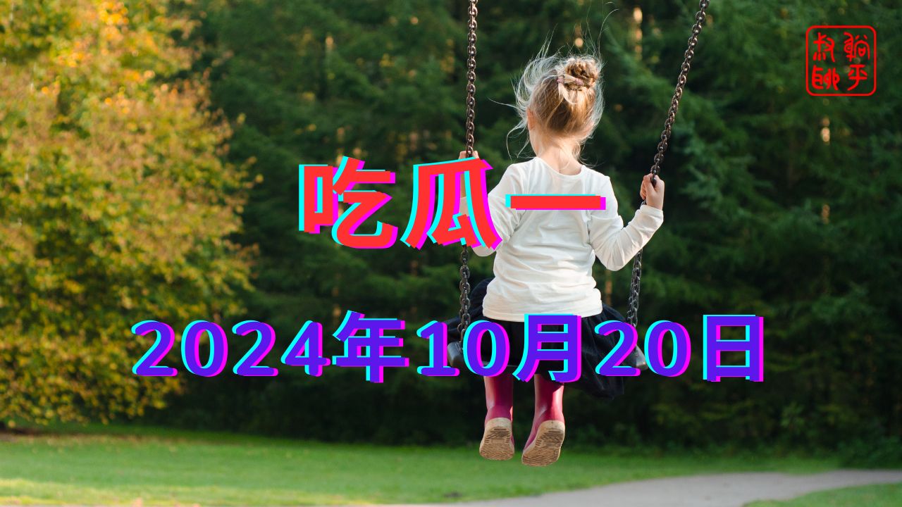 吃瓜一||2024年10月20日哔哩哔哩bilibili