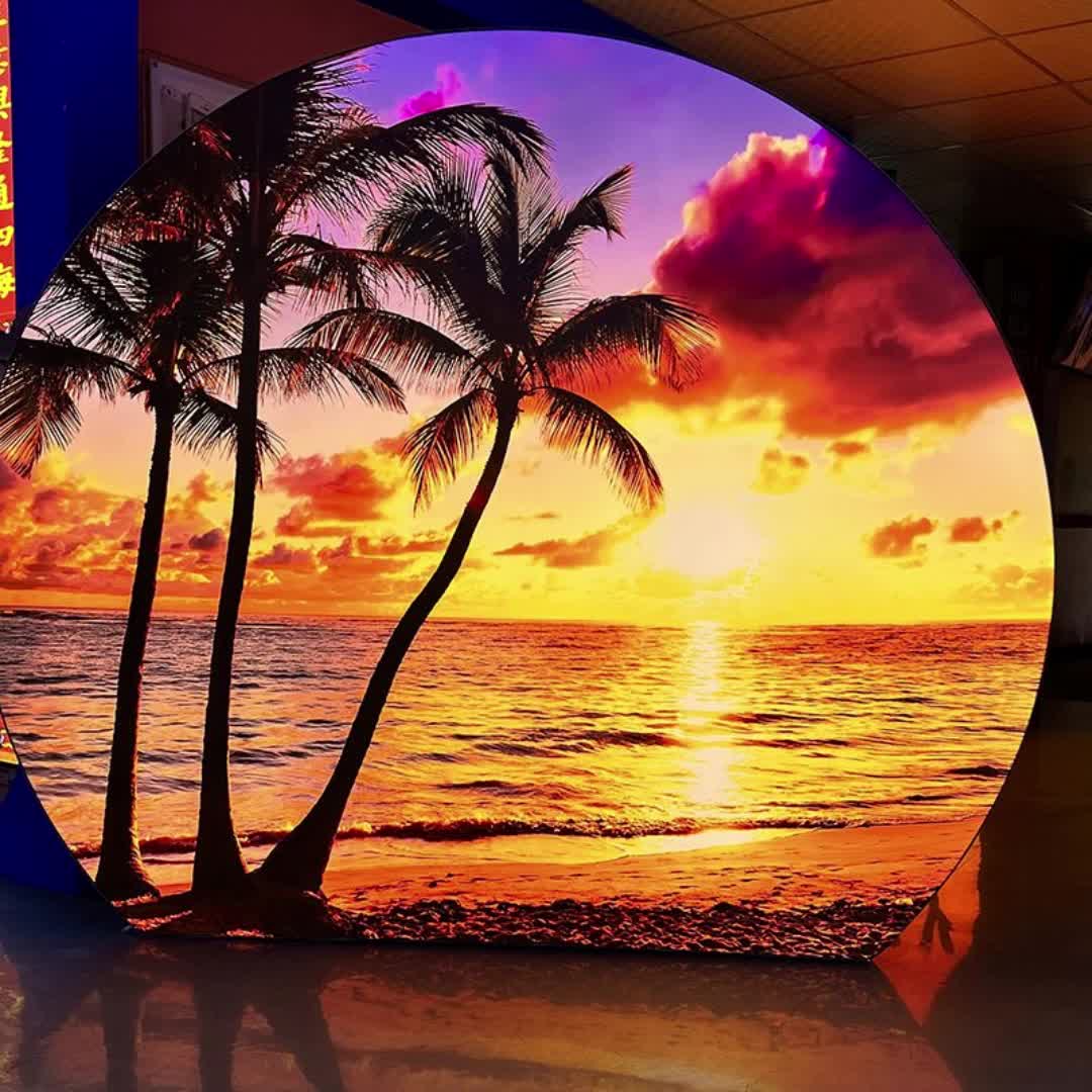 【115元券】2023网红灯箱抖音定制落日灯箱打卡景点灯箱异形灯光背景