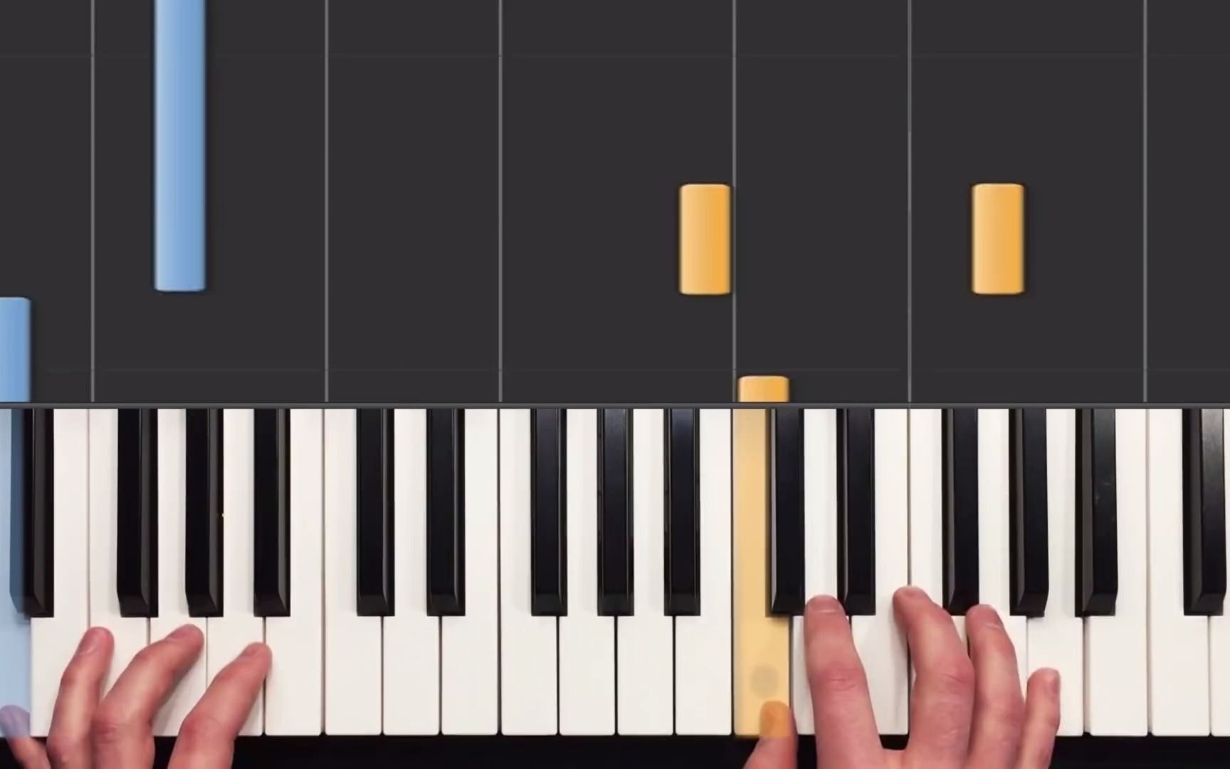 [图]How To Play Happy Birthday To You HDpiano Whole Song Piano Tutorial_1080p