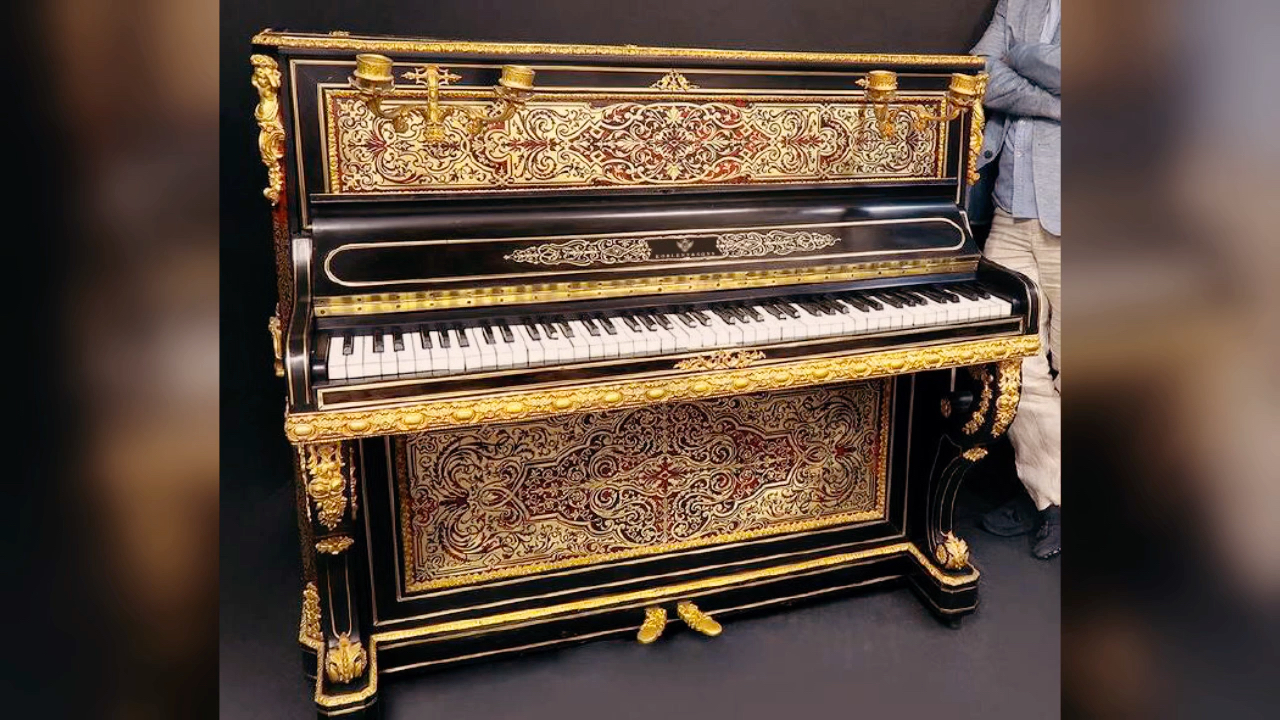 世界顶级钢琴品牌-德国koblenz科布伦茨钢琴-165年的古董钢琴