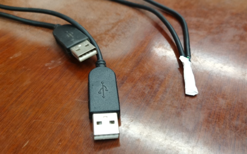 USB2.0公对公数据线DIY简易版本分享哔哩哔哩bilibili