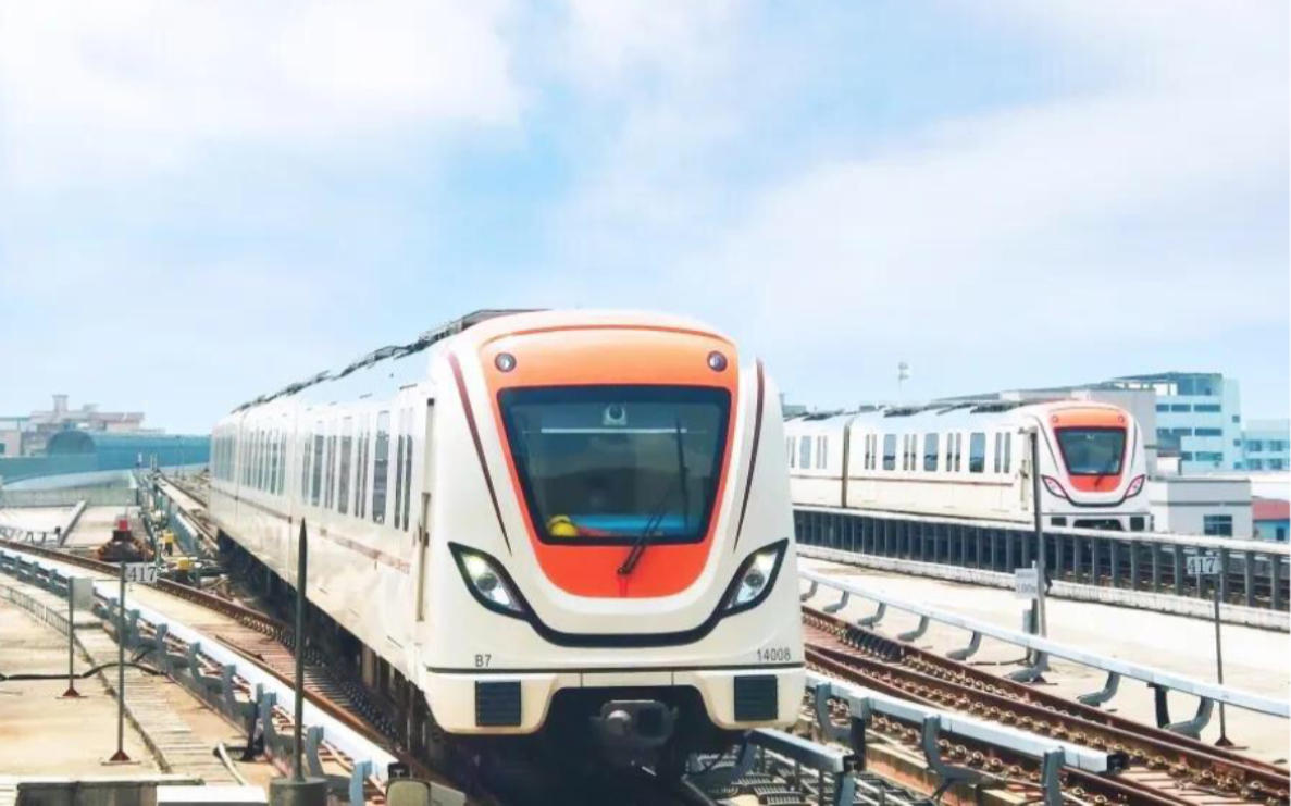 广州地铁14号线快车 白云东平-新和