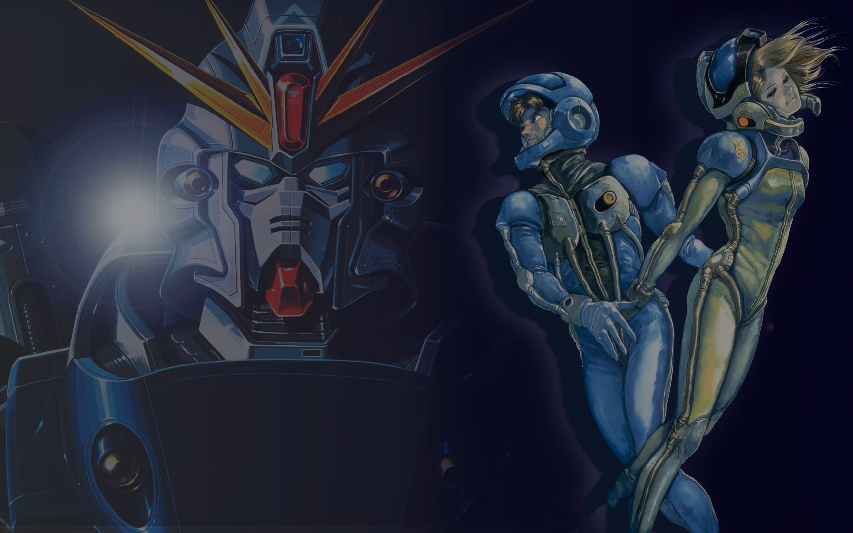 [mad]机动战士高达f91 广告曲「凝视着你」- 森口博子_哔哩哔哩_bili