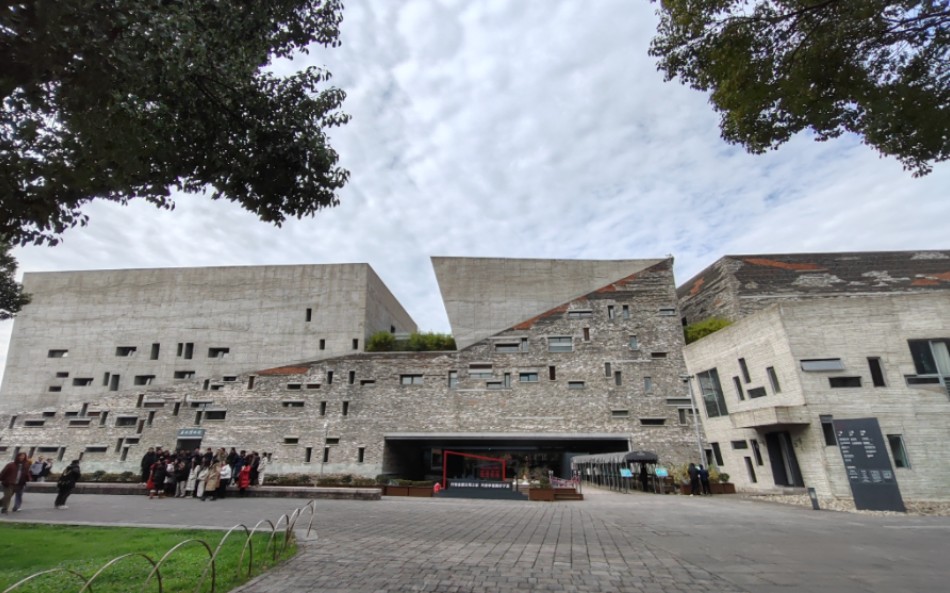 宁波鄞州区文化广场漫步,环境怡人,区政府,网红博物馆都坐落于此