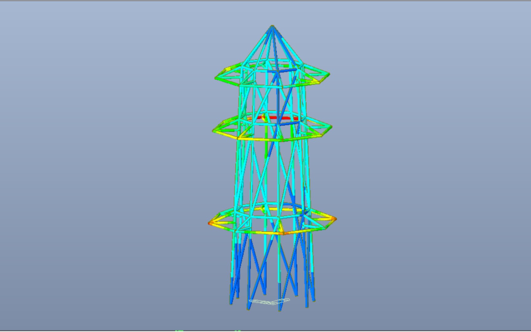 结构设计大赛--木塔结构简单建模