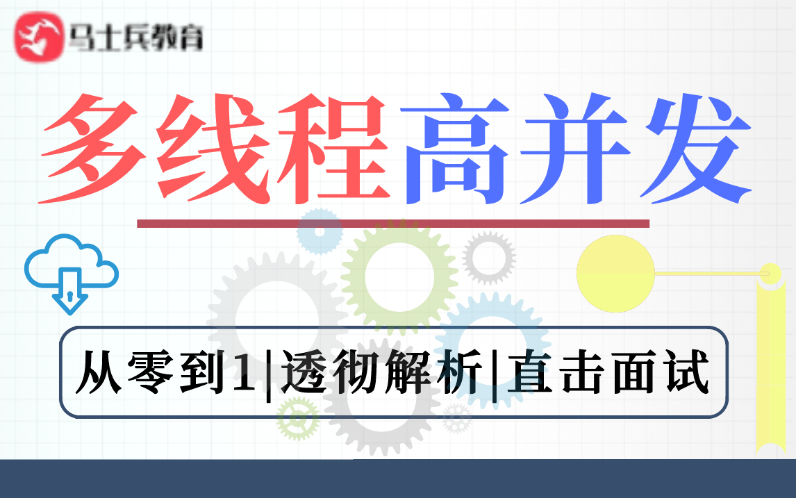 2022年最新Java多线程与高并发网络编程详解,从基础到进阶,马士兵老师把并发最底层的Synchronized原理和Volatile关键字的字节码原语彻底讲清哔哩哔...