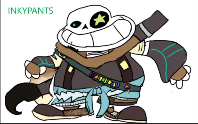 绘画pj!sans全过程(看简介)