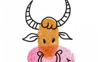 不同的造型用同样的指纹来画,培养宝宝创造力和想象力