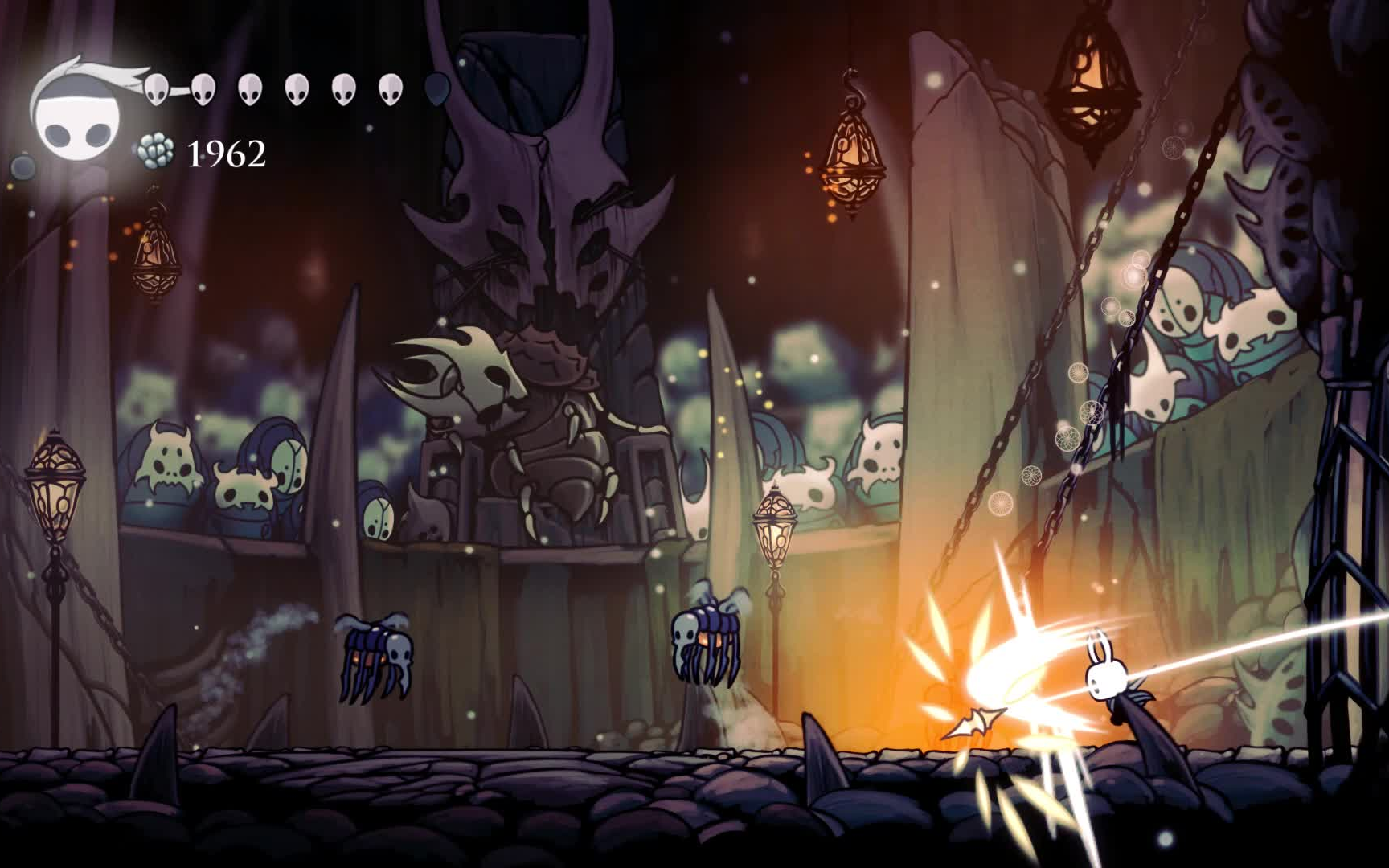 空洞骑士愚人斗兽场第二关小骑士的受苦之旅