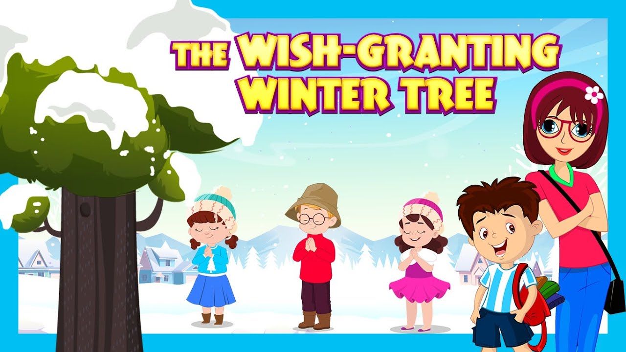 【少儿英语动画短片】19. 实现愿望的冬季树Magical Adventures with The WishGranting Winter Tree哔哩哔哩bilibili