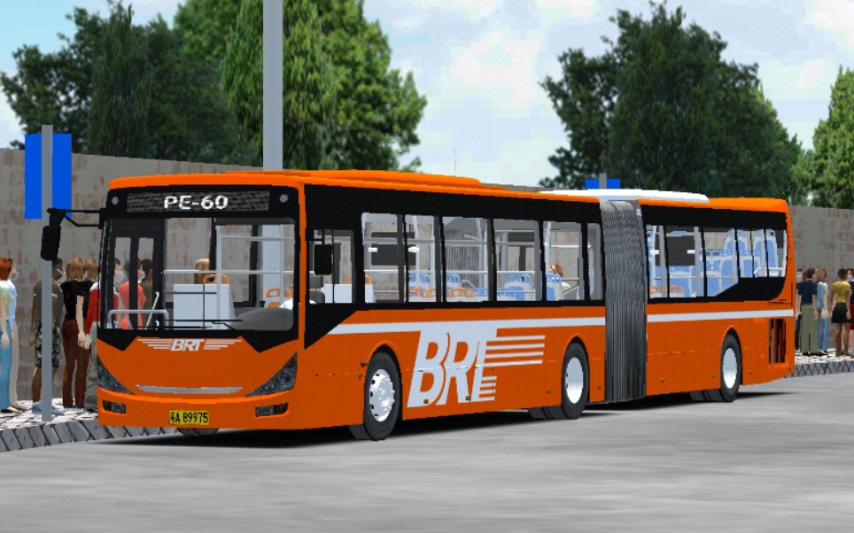 【pbsu】pbs首款广汽铰链 煤气驱动的大长车