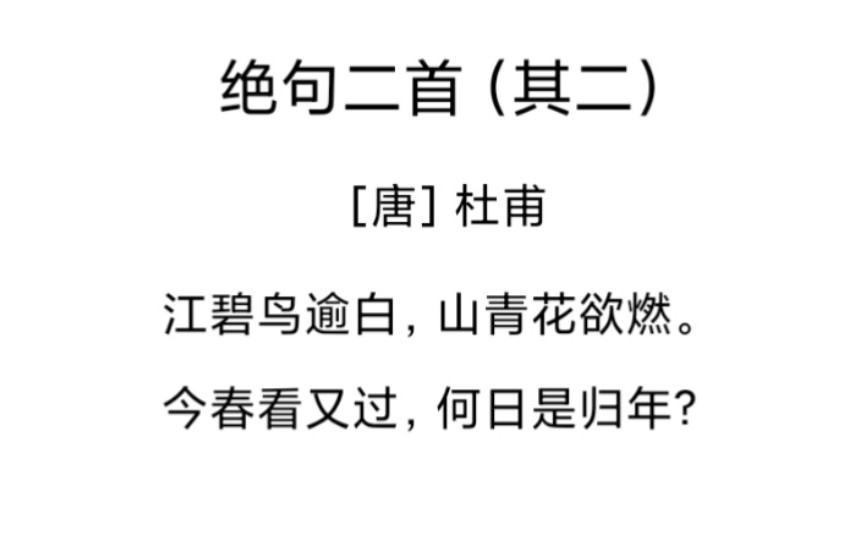 古典诗词之杜甫1丨繁枝容易纷纷落,嫩蕊商量细细开哔哩哔哩bilibili