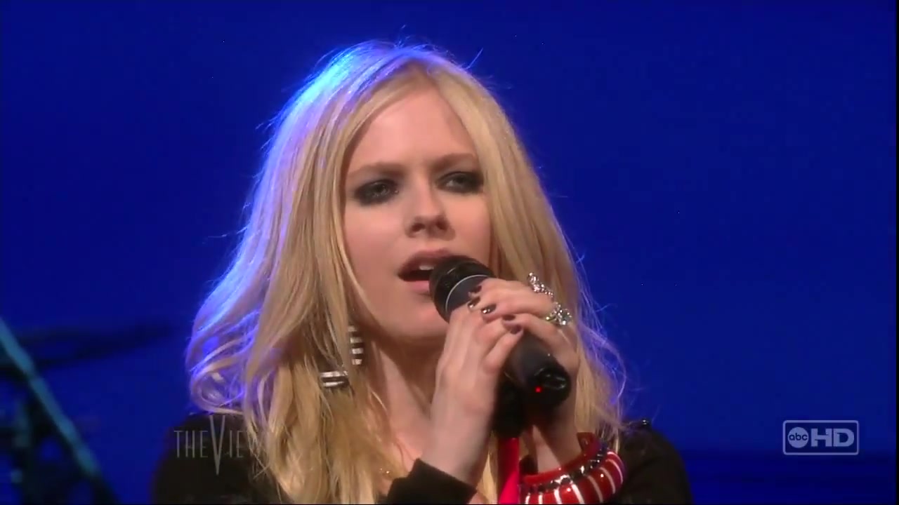 [图]【当你离开】Avril Lavigne - When You're Gone (Live The View 2007.07.28)