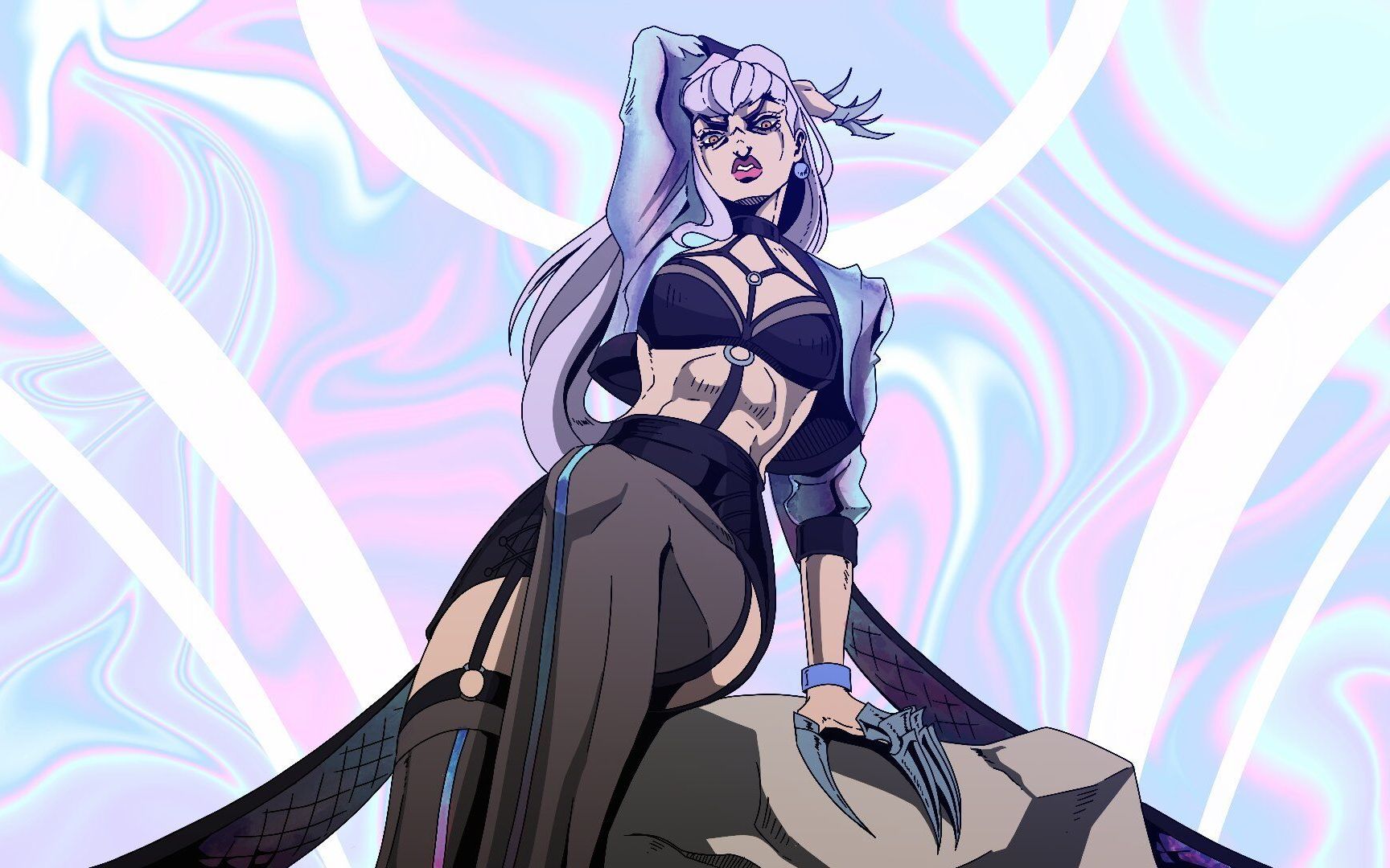 2020 k/da all out 伊芙琳 皮肤浏览