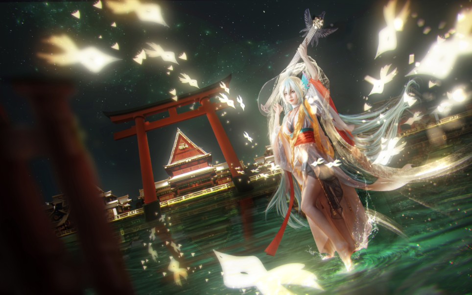 【阴阳师丶紧那罗cos】我那远在严岛的老婆