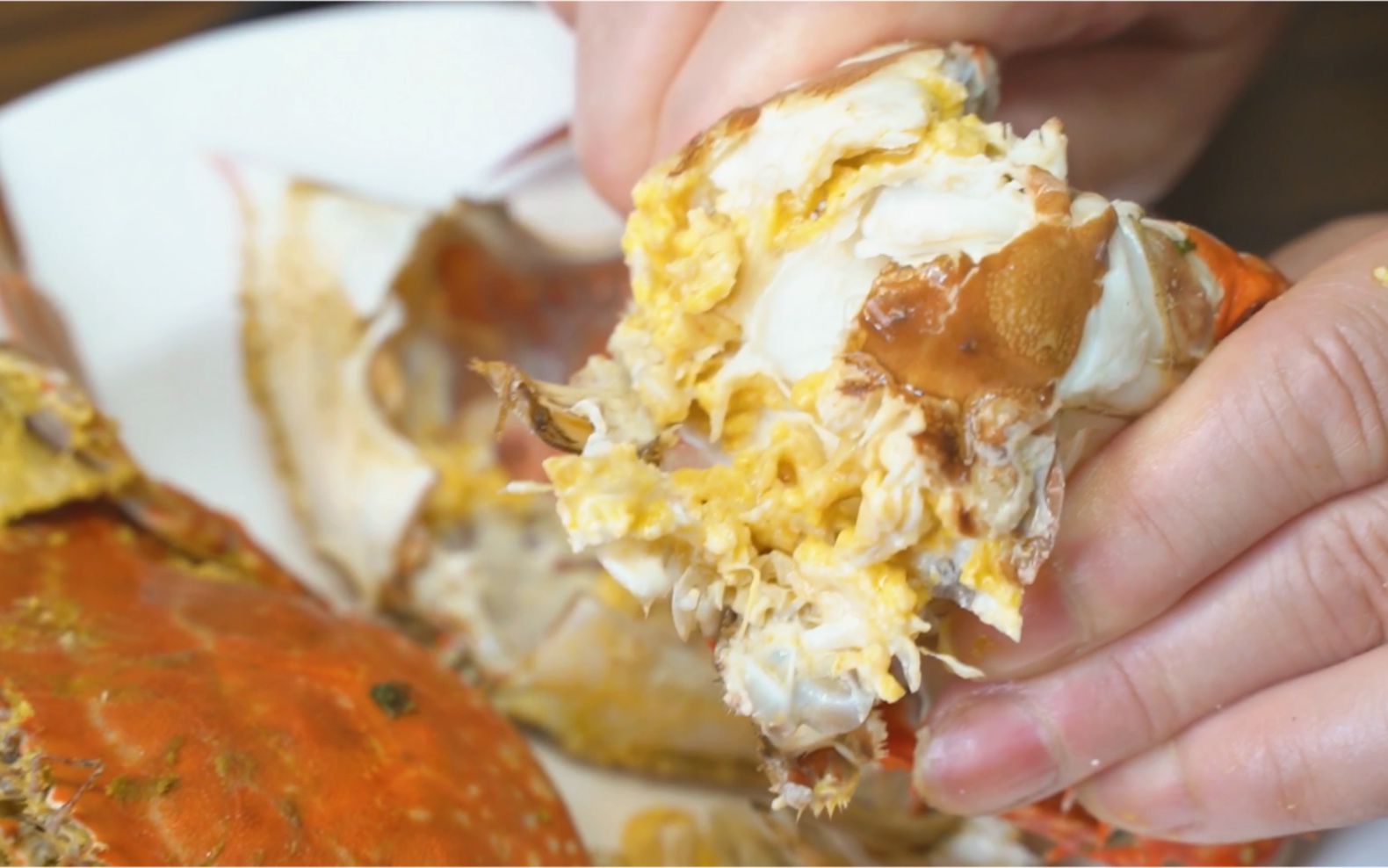 活动作品干烤梭子蟹