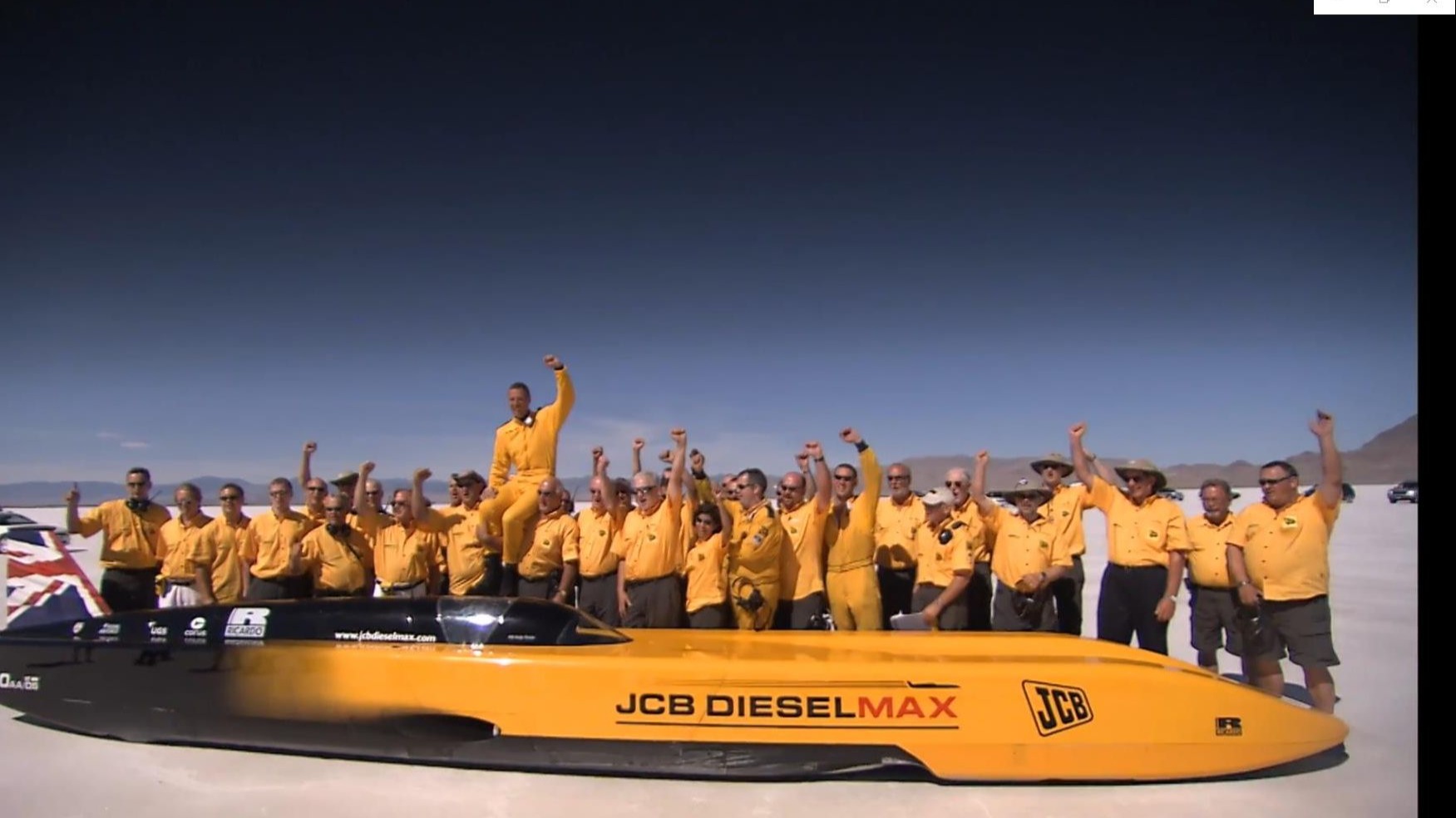 JCB Dieselmax 世界最快柴油车 最高时速351英里 1500马力2.7吨
