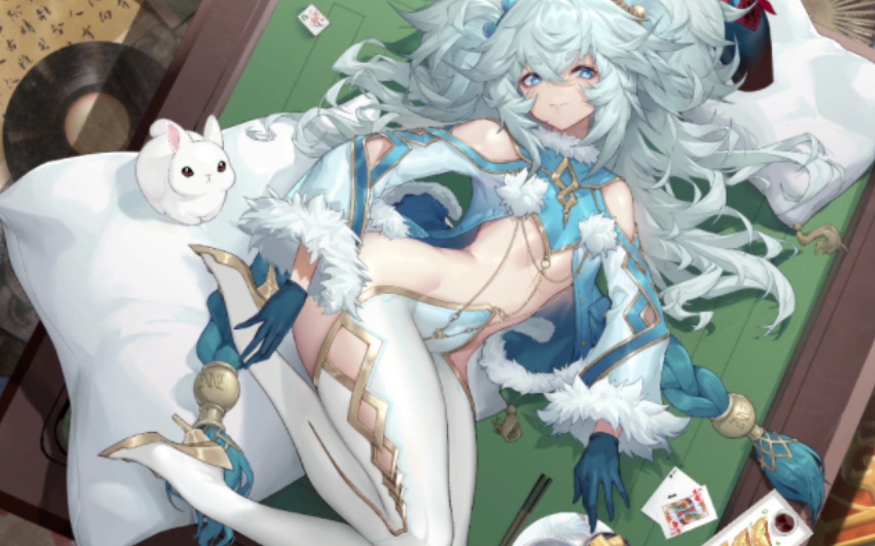 【心智投影】芙洛伦 [越雪逢春] live2d展示(内含涩涩)