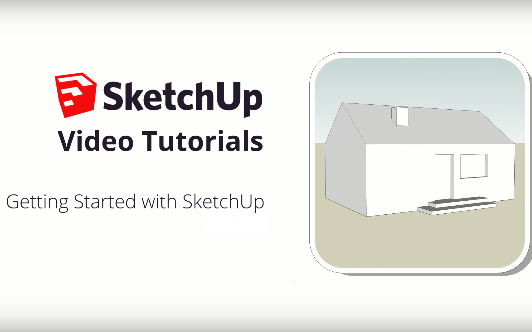 【3D建模】SketchUp/草图大师入门教程哔哩哔哩bilibili