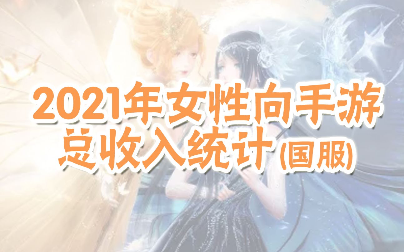 [图]【流水统计】2021年国服女性向手游ios总流水统计，来看看哪个活动最赚钱！