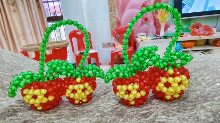 手工串珠工艺品摆件