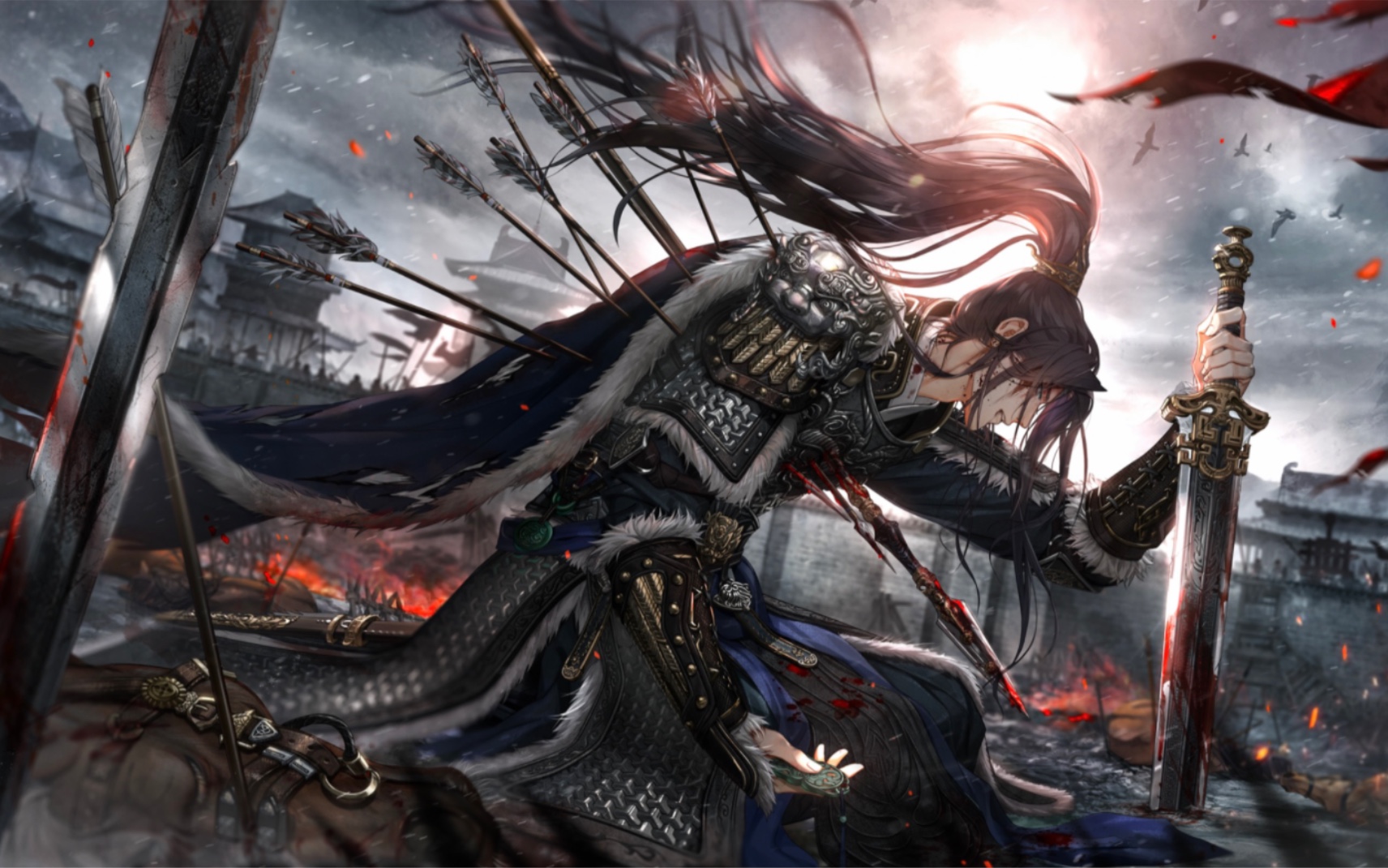 【光与夜之恋】萧逸 镇山河 约会剧情