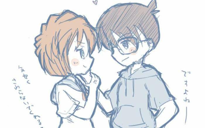 柯哀王道【剪辑/踩点/小兰吃醋系列】哀怎么可怜,而小兰什么都有了,就