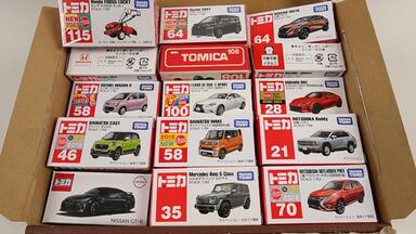 50辆多美卡Tomica 黑盒Premium展示_哔哩哔哩_bilibili
