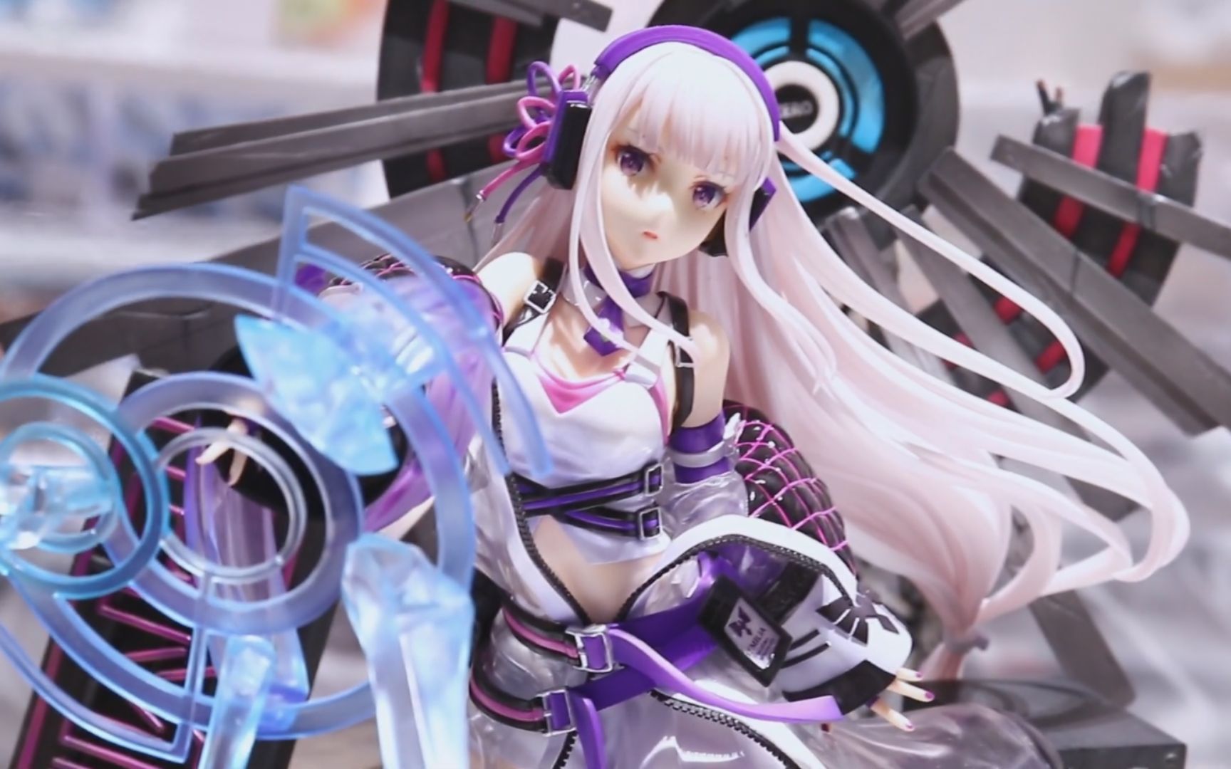 【re0】ssf estream 艾米莉亚emt 霓虹都市~手办上色原型展示~从零