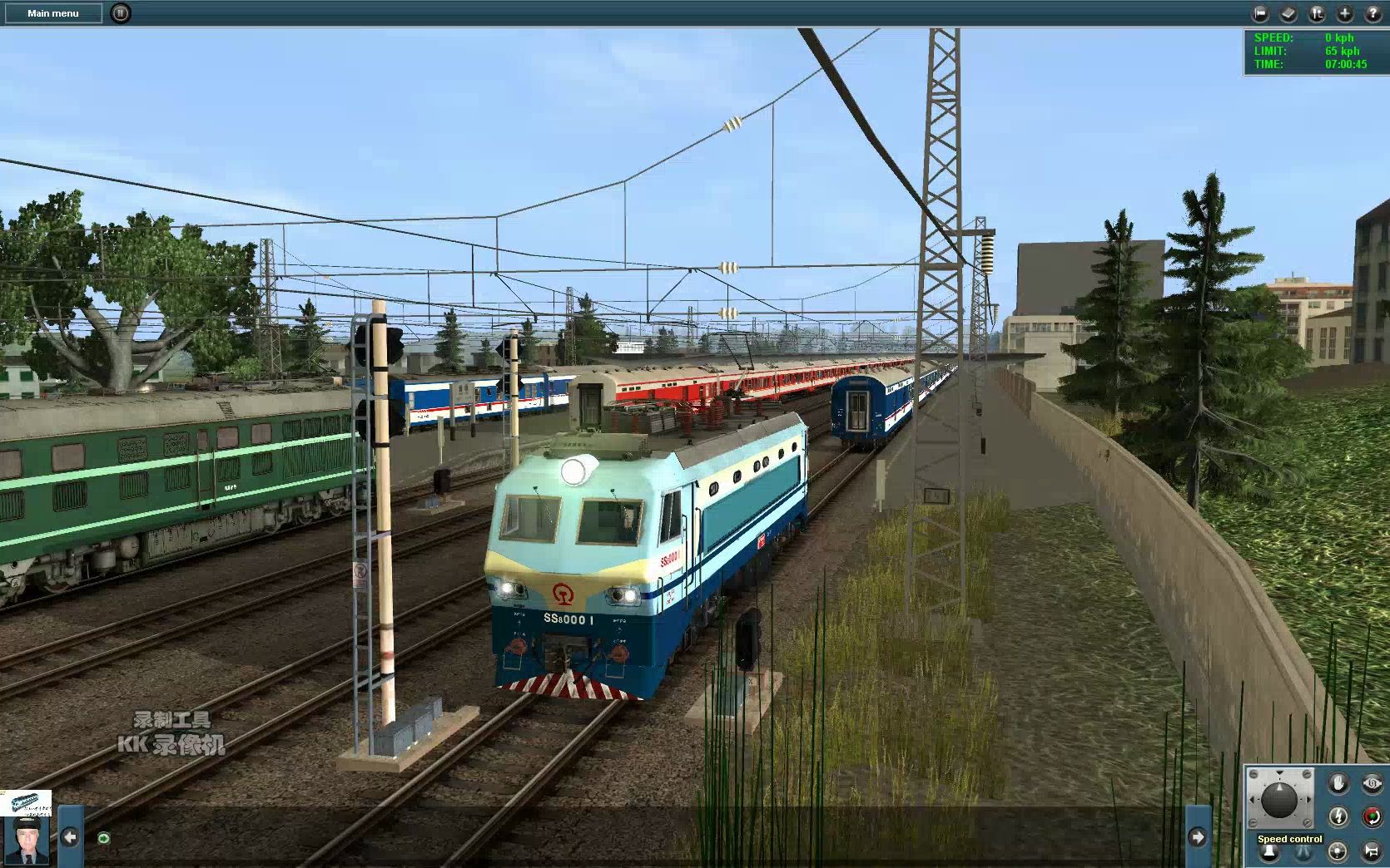 模拟火车12 驾驶hxd3牵引25k试跑中国铁路