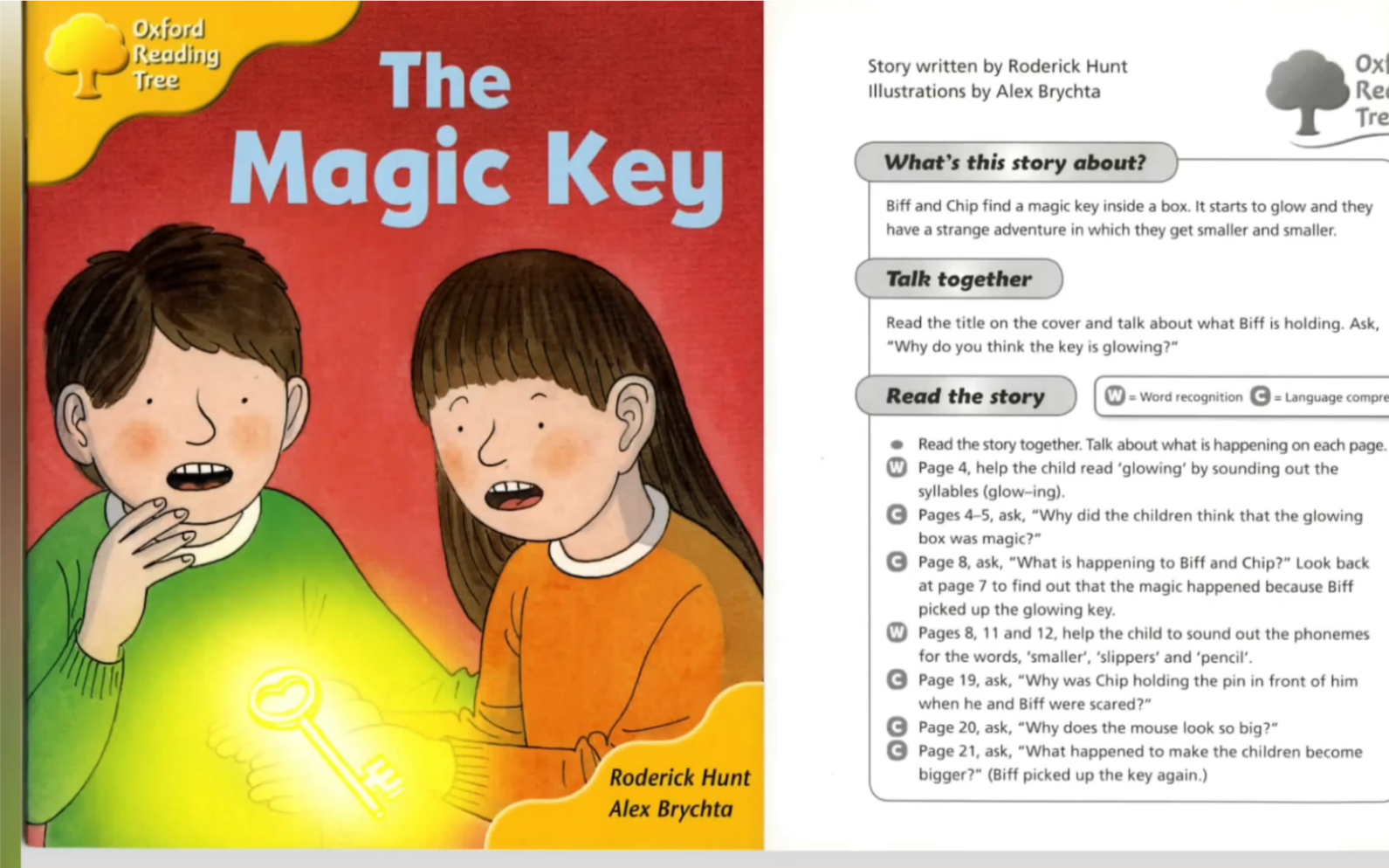 [图]英文绘本 牛津树分级阅读IV The Magic Key