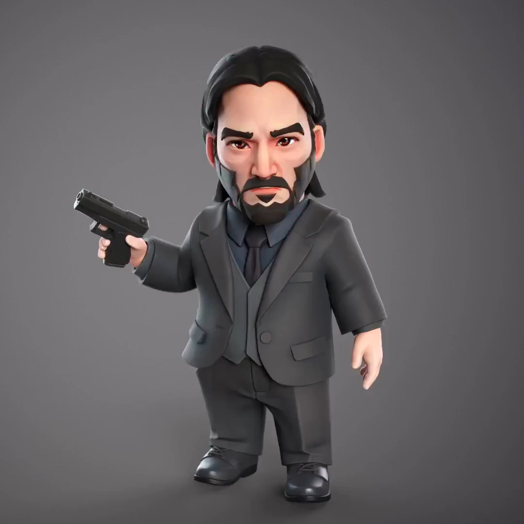 john wick旋转两分半