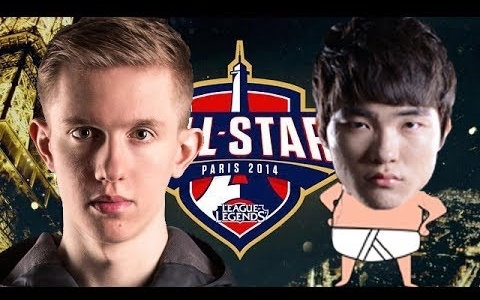 2015年全明星赛Faker vs froggen  中文解说英雄联盟哔哩哔哩bilibili