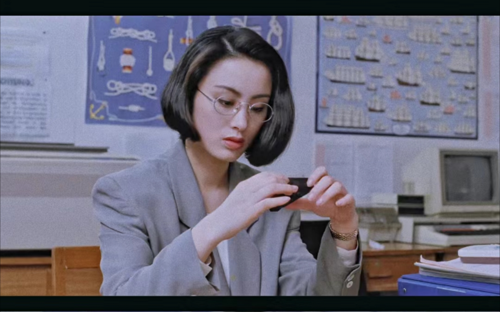 【逃学外传】朱茵&张敏 90年代的港星真是美的各有千秋