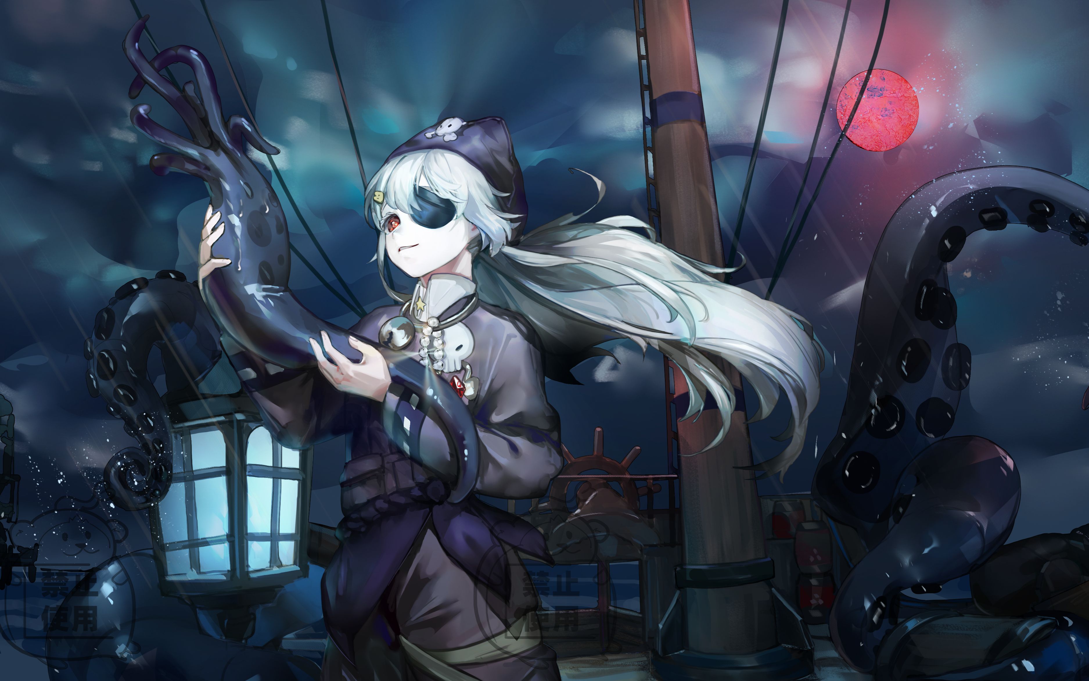 【绘画过程】「孤船之谜」——病娇船员的恐怖经历