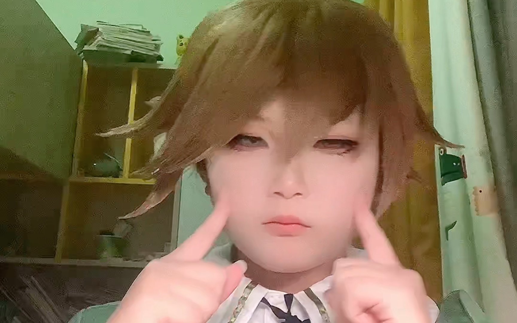 【不二咲千寻/电脑眠眠猫/cos】