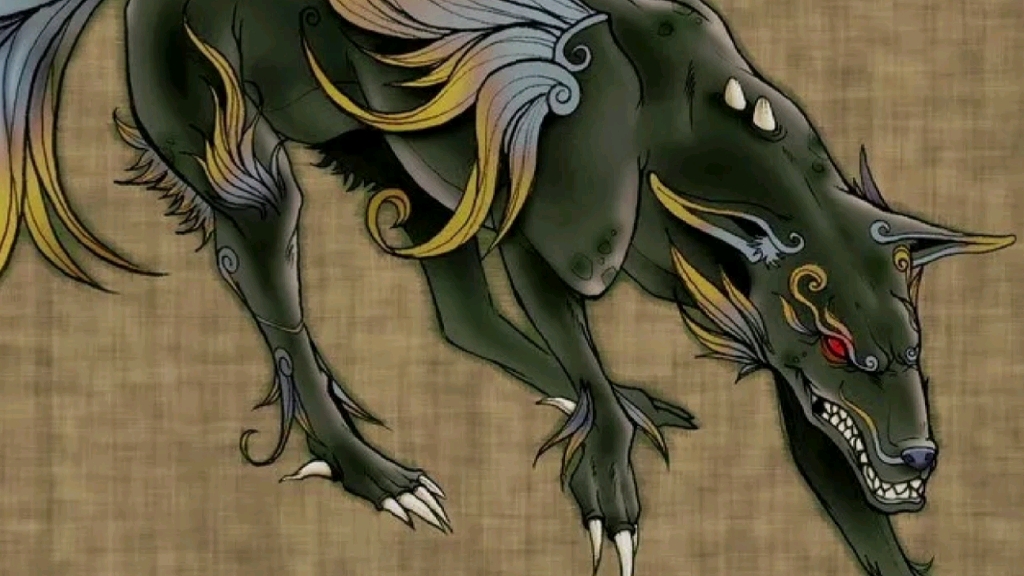 山海经异兽天狗它不是一只普通的汪星人能吞日月